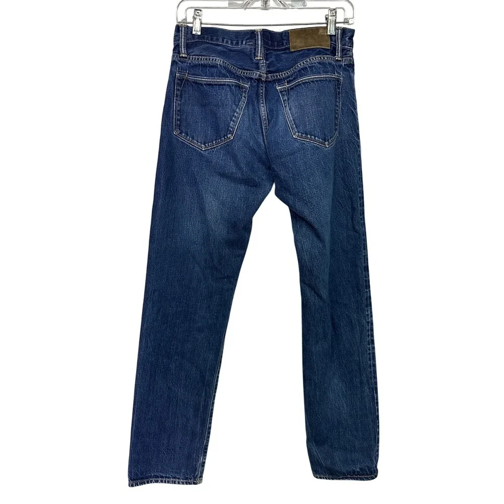 Todd Snyder Slim Fit 32 x 30 Jeans 12.5 oz Cotton Selvedge Denim Medium Wash